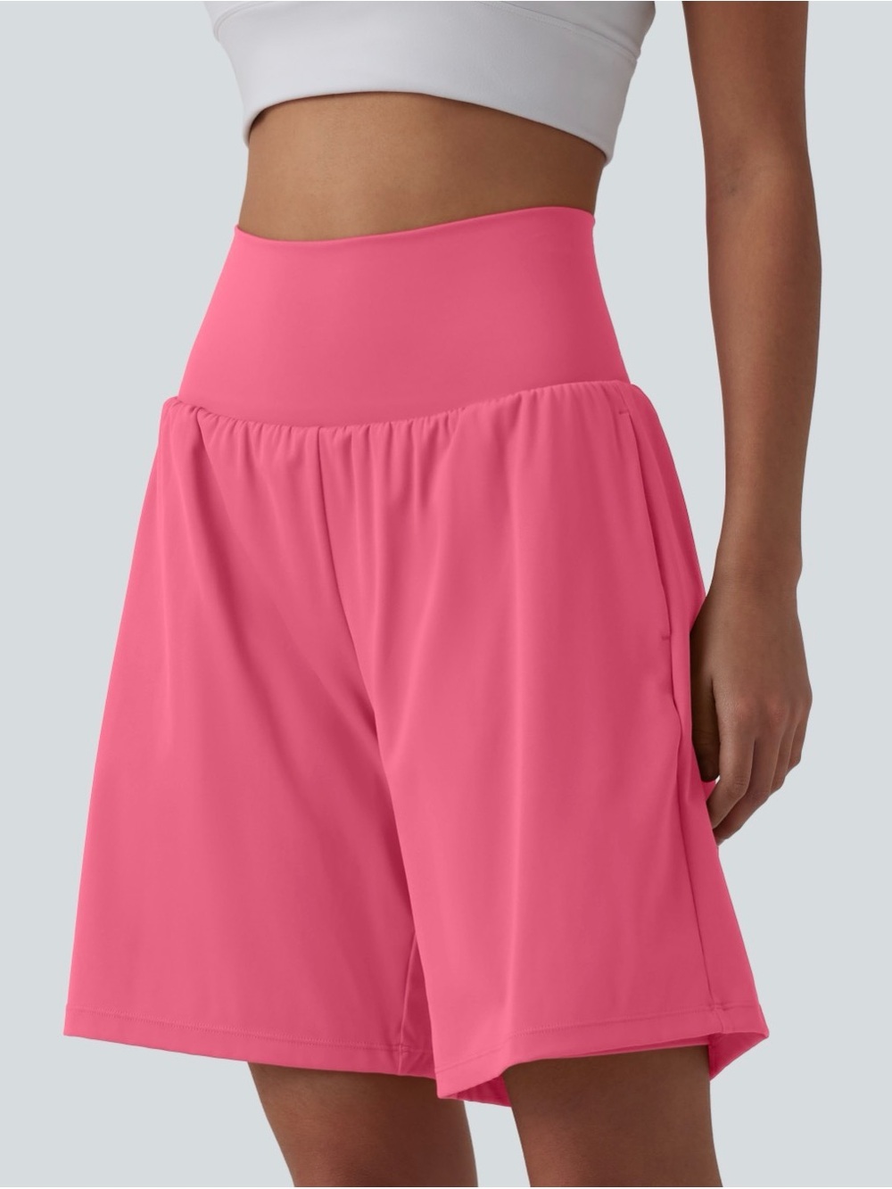Halara SoftlyZero™ Airy Super High Waisted Yoga Shorts 9"